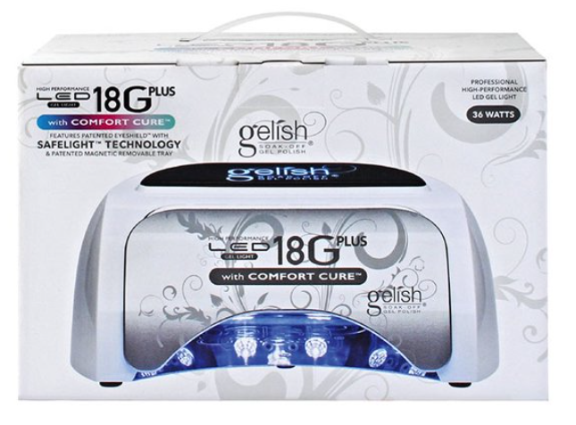 Gelish 18G Plus with Comfort Cure LED  Light image 0