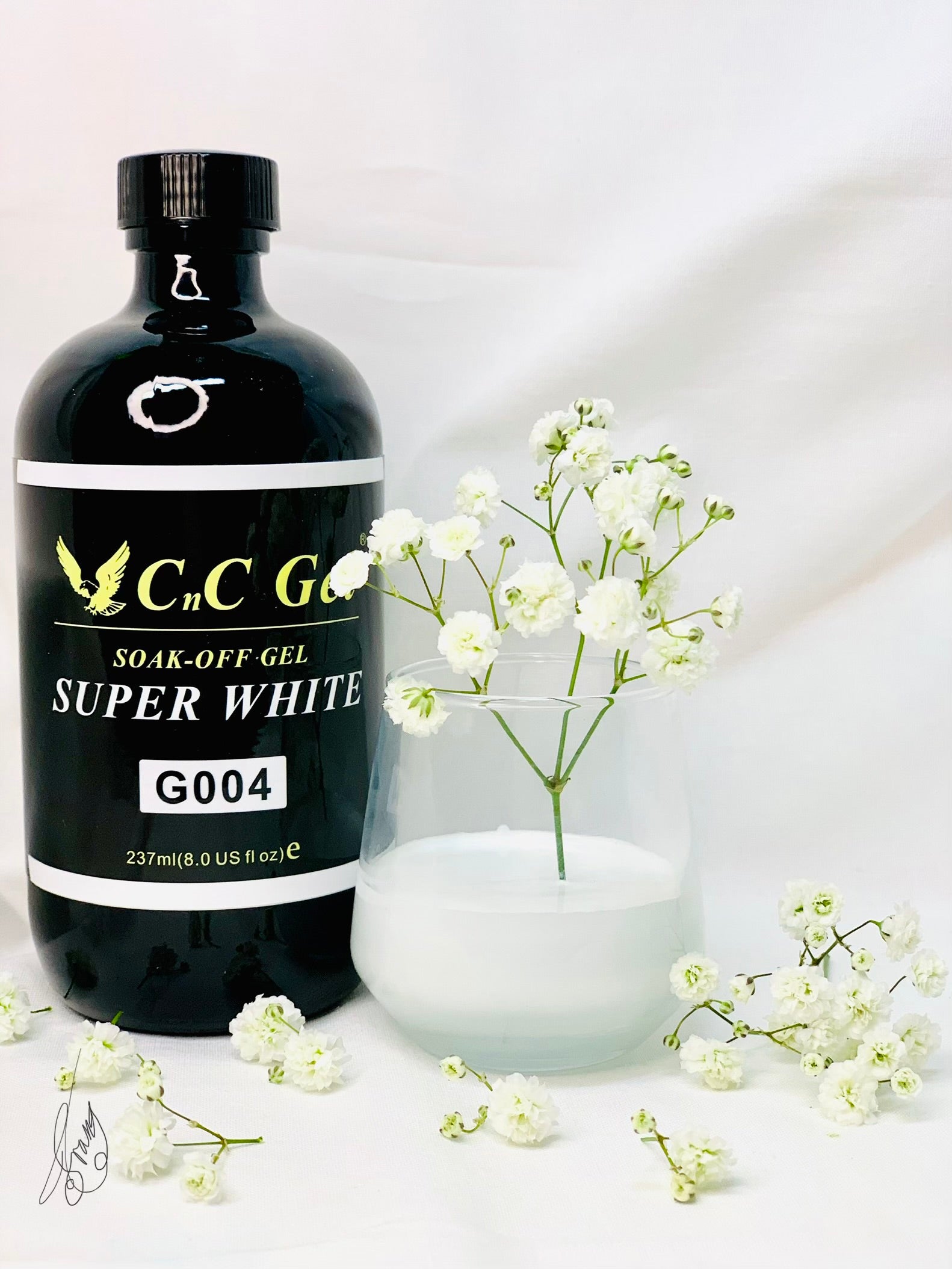 CnC Gel Super White 8oz image 2