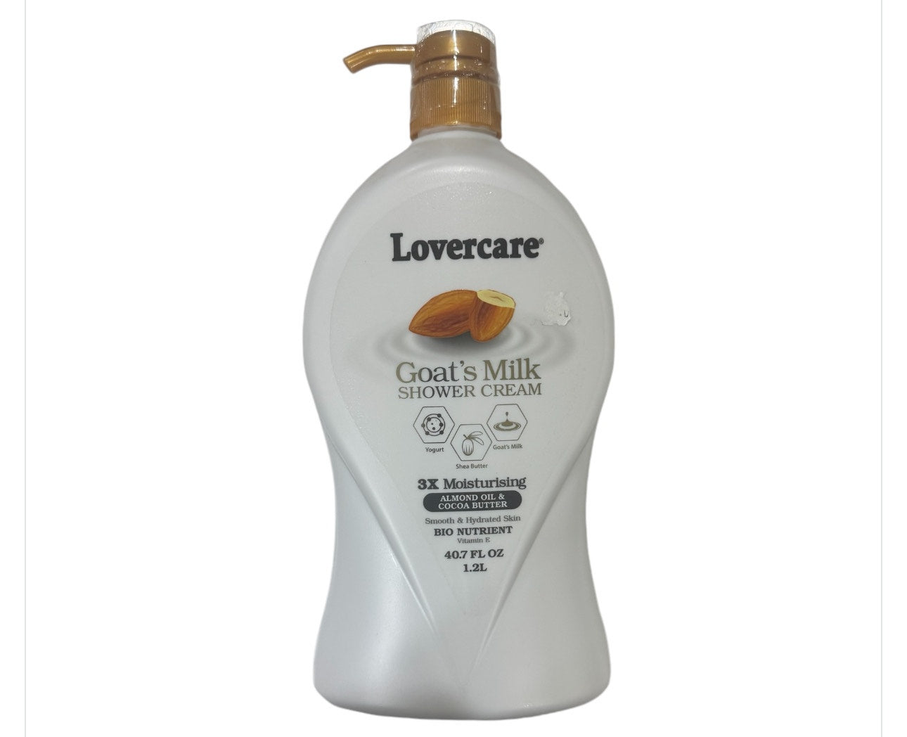 Lovercare Goat's Milk Shower Cream Almond Oil & Cocoa Butter image 0