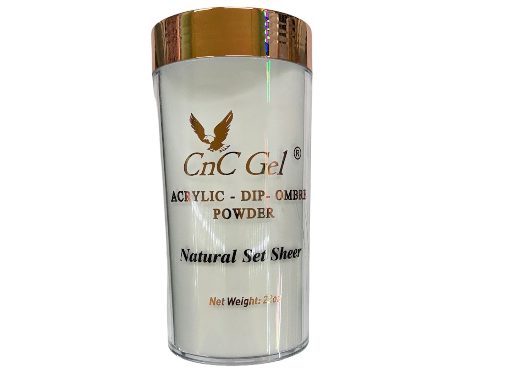 CnC Acrylic Dip Ombre Powder 22oz- Natural Set Sheer image 0