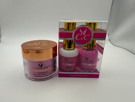 CnC Gel Color-095 New Collection 5-in-1 Gel, Nail Polish, Acrylic, Dip, Ombre