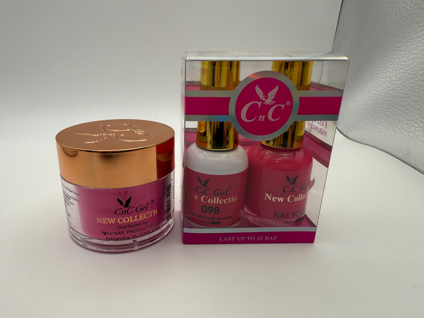 CnC Gel Color-098 New Collection 5-in-1 Gel, Nail Polish, Acrylic, Dip, Ombre
