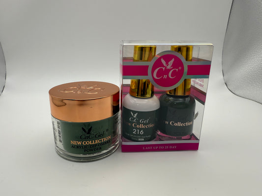 CnC Gel Color-216 New Collection 5-in-1 Gel, Nail Polish, Acrylic, Dip, Ombre