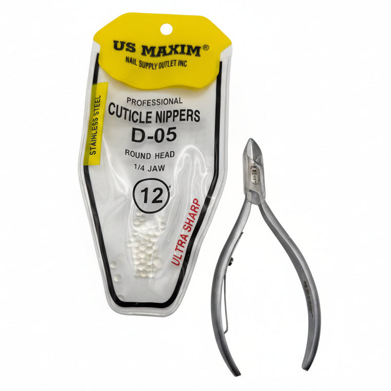 US Maxim Cuticle Nipper D-05 Round Head 12