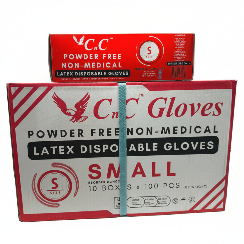 CnC Powder Free Gloves- Small 1000pcs/box