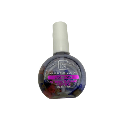Be Care Love Nail & Cuticle Oil Lavender Strengthening Peptide