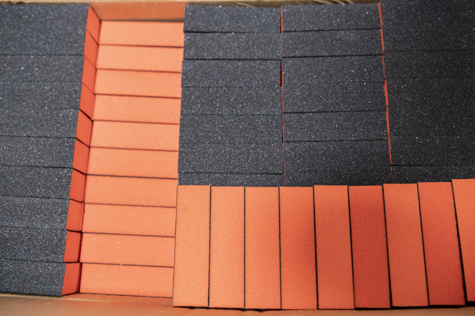 CNC Premium Quality 3 Way Buffer Orange Black 100/100 500pcs/case image 1