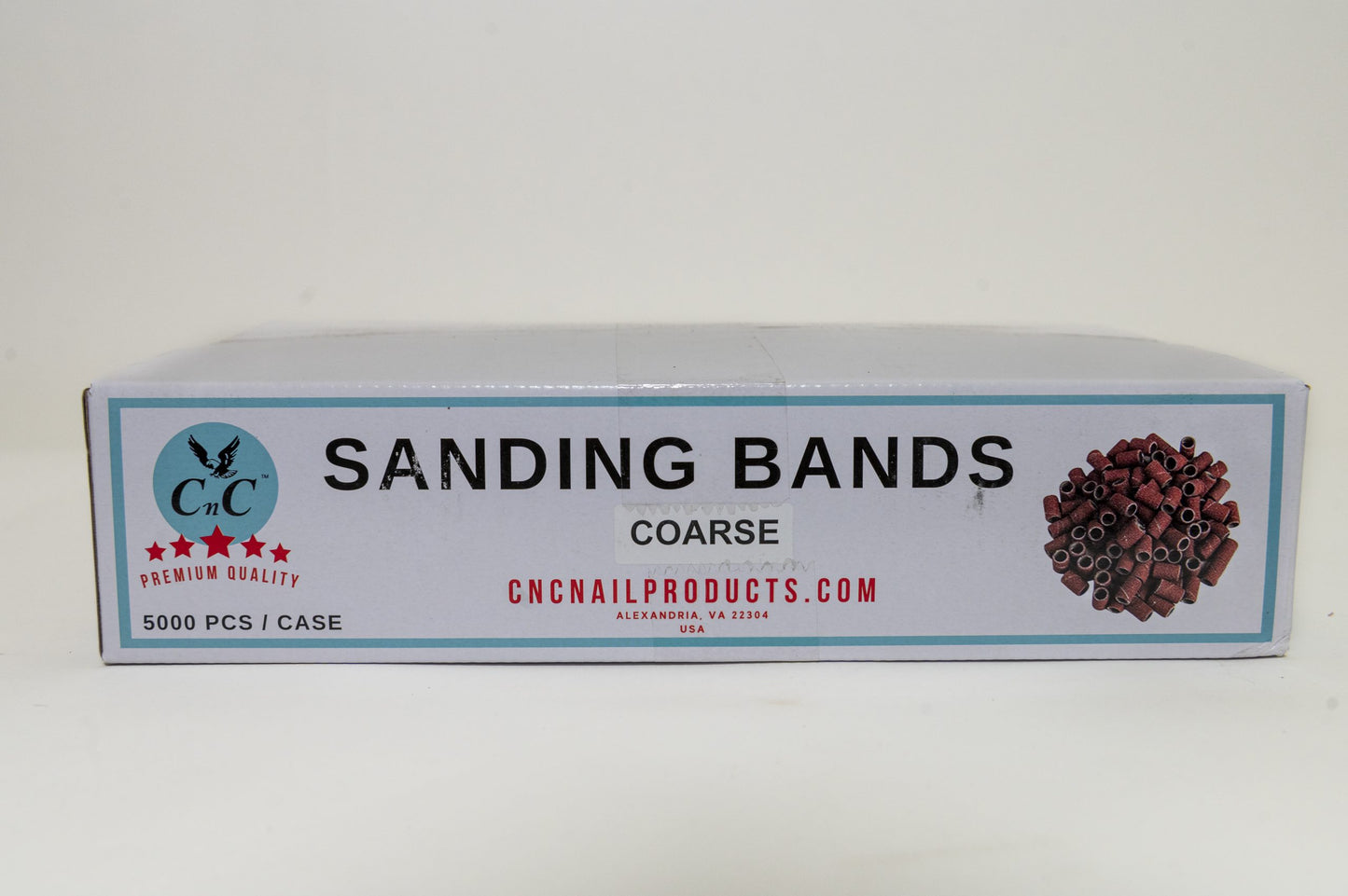 CNC Premium Quality Sanding Bands Brown Coarse 5000pcs/case image 0