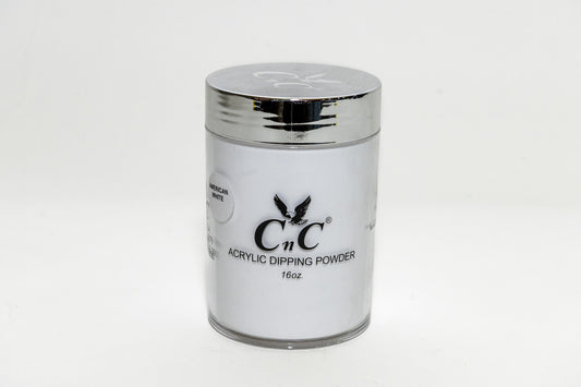 CNC Acrylic Dipping Powder 16oz American White image 0