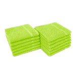 allure12_brightlimegreen towels set of 12 image 0
