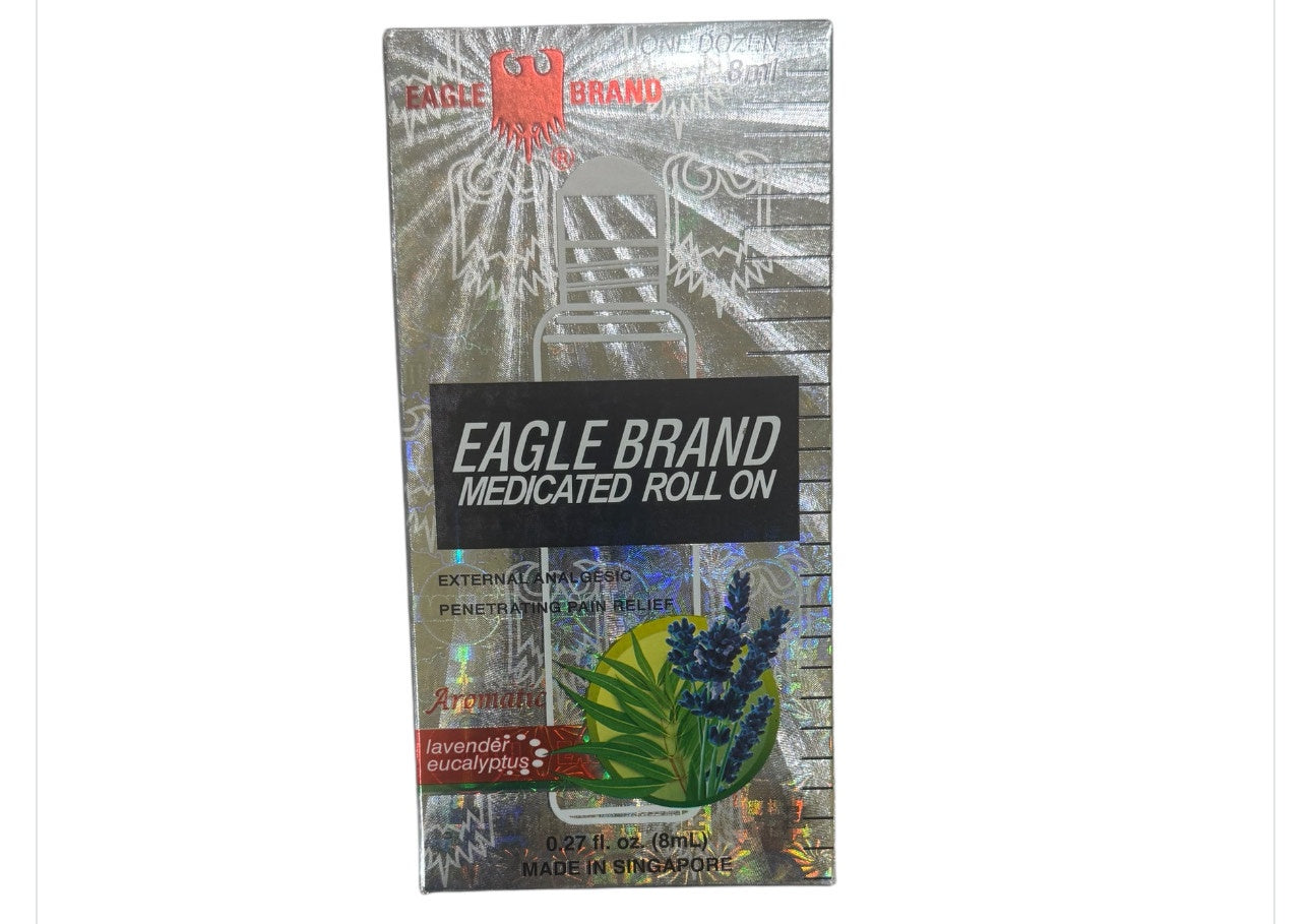 Eagle Brand Medicated Roll On Lavender Eucalyptus image 0