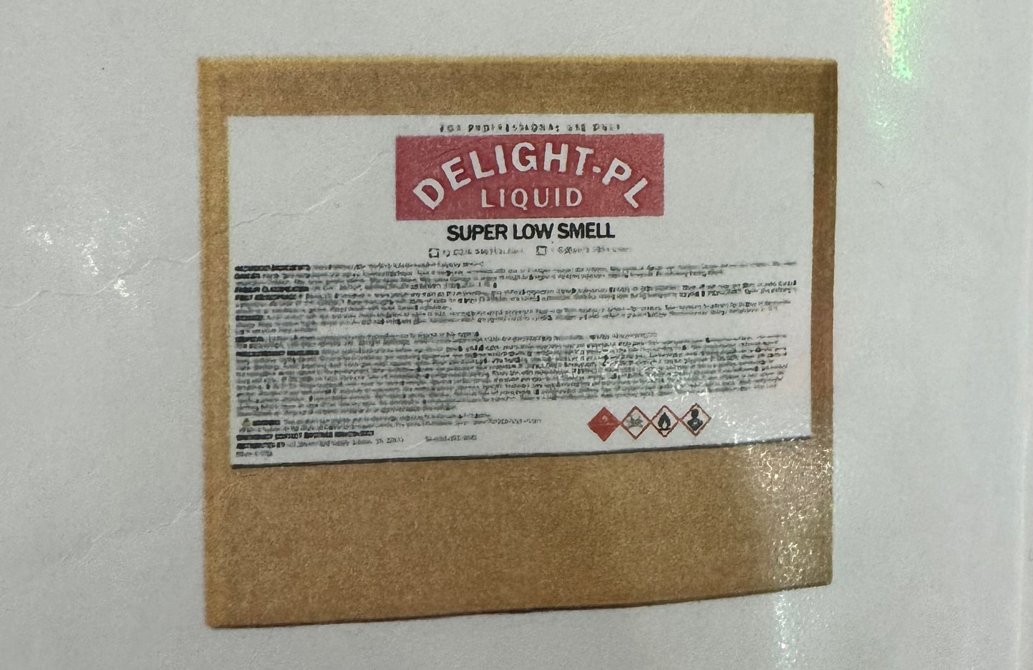 Delight PL Low Smell Liquid 4gallon/Box image 1