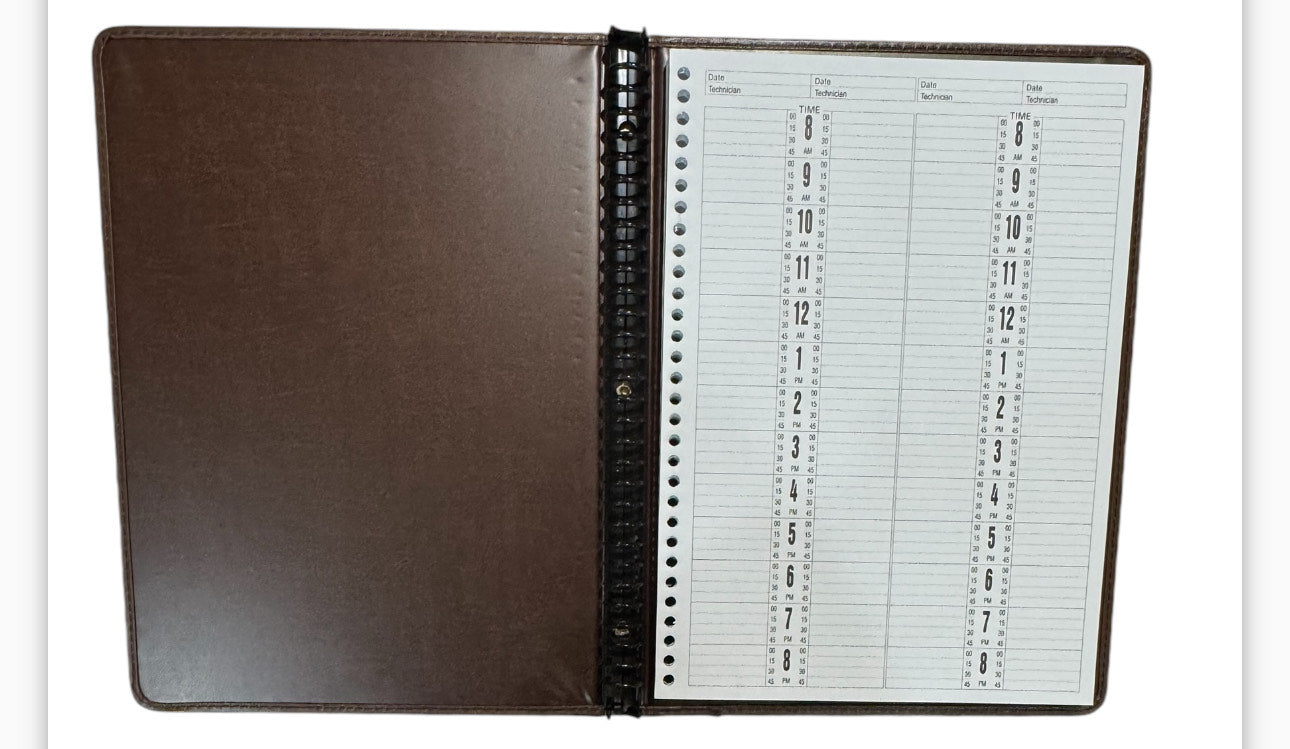 Salon Appointment Book 4- Column image 1