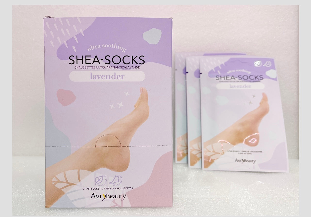 AvryBeauty Shea Sock Lavender 25pcs/box image 0