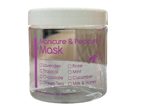 Empty Pedicure & Manicure Mask Jar image 0