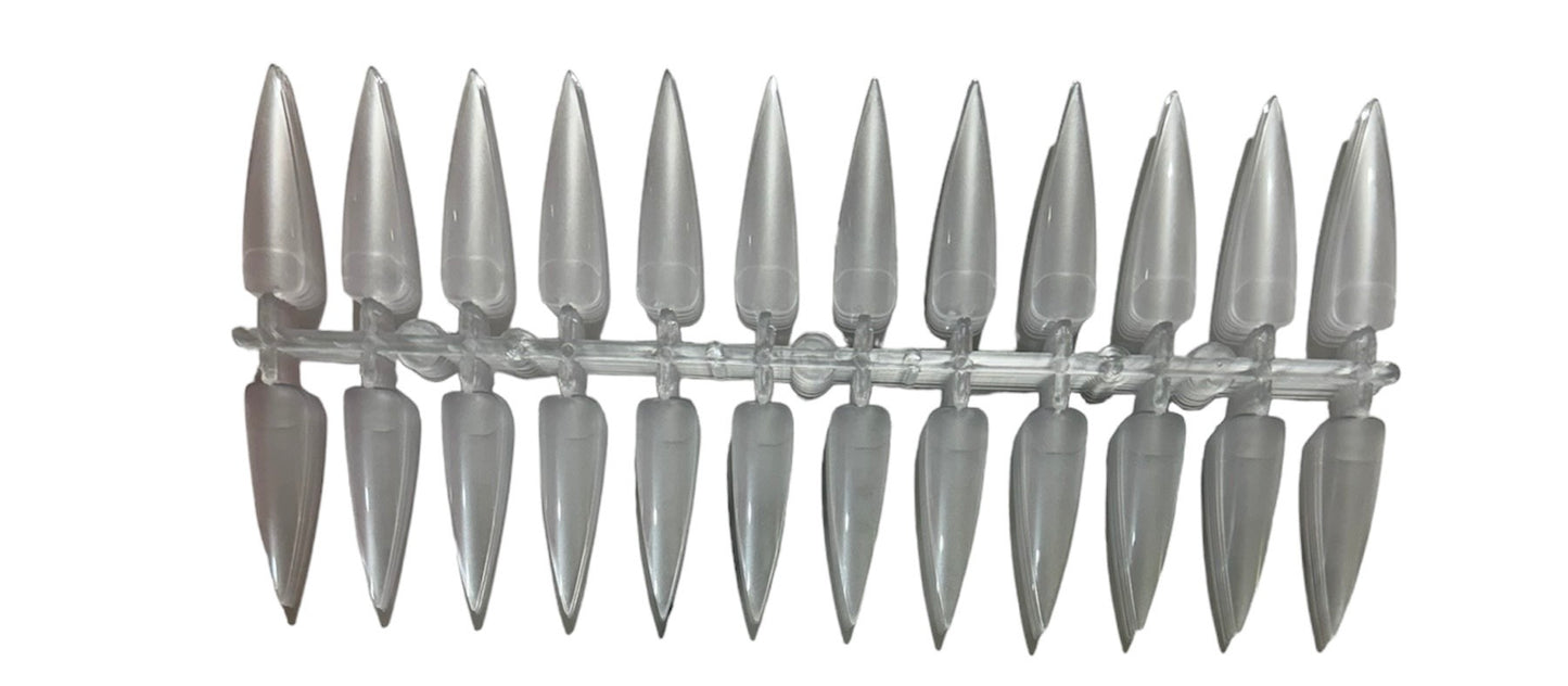 Straight Coffin 24 Tip Display 10/pcs Clear image 0