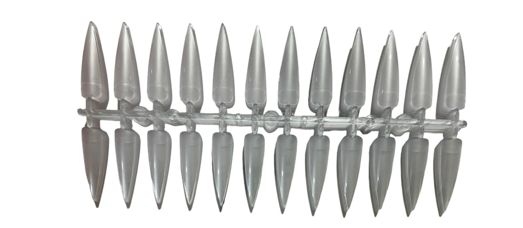 Straight Coffin 24 Tip Display 10/pcs Clear image 0