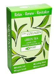 Posh 4 Step Collagen Case- Green Tea image 0
