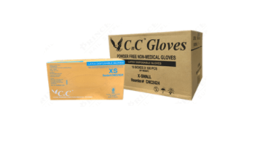 CnC Powder Free Gloves- X-Small 1000pcs/box image 0